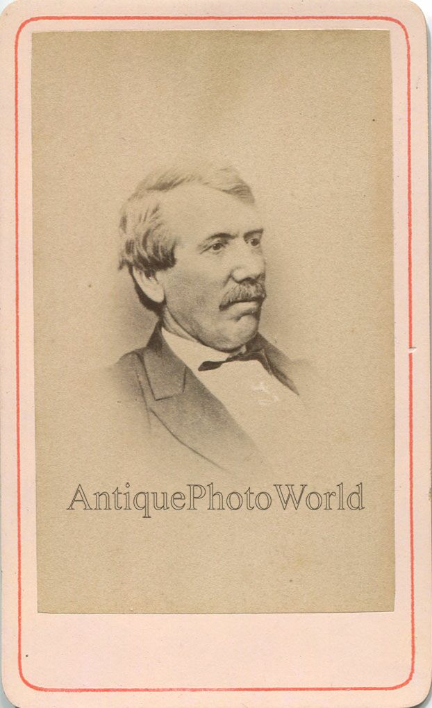 David Livingstone Africa explorer antique 19th century CDV photo